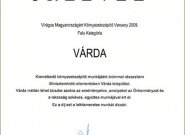 Várda községet ért kitüntetés